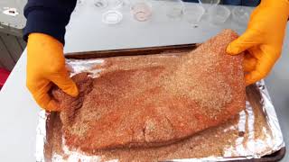 Smokin' a Brisket in the Masterbuilt Electric Smoker