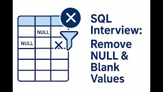 How to Remove NULL and Blank Values in SQL | Essential Interview Question Explained