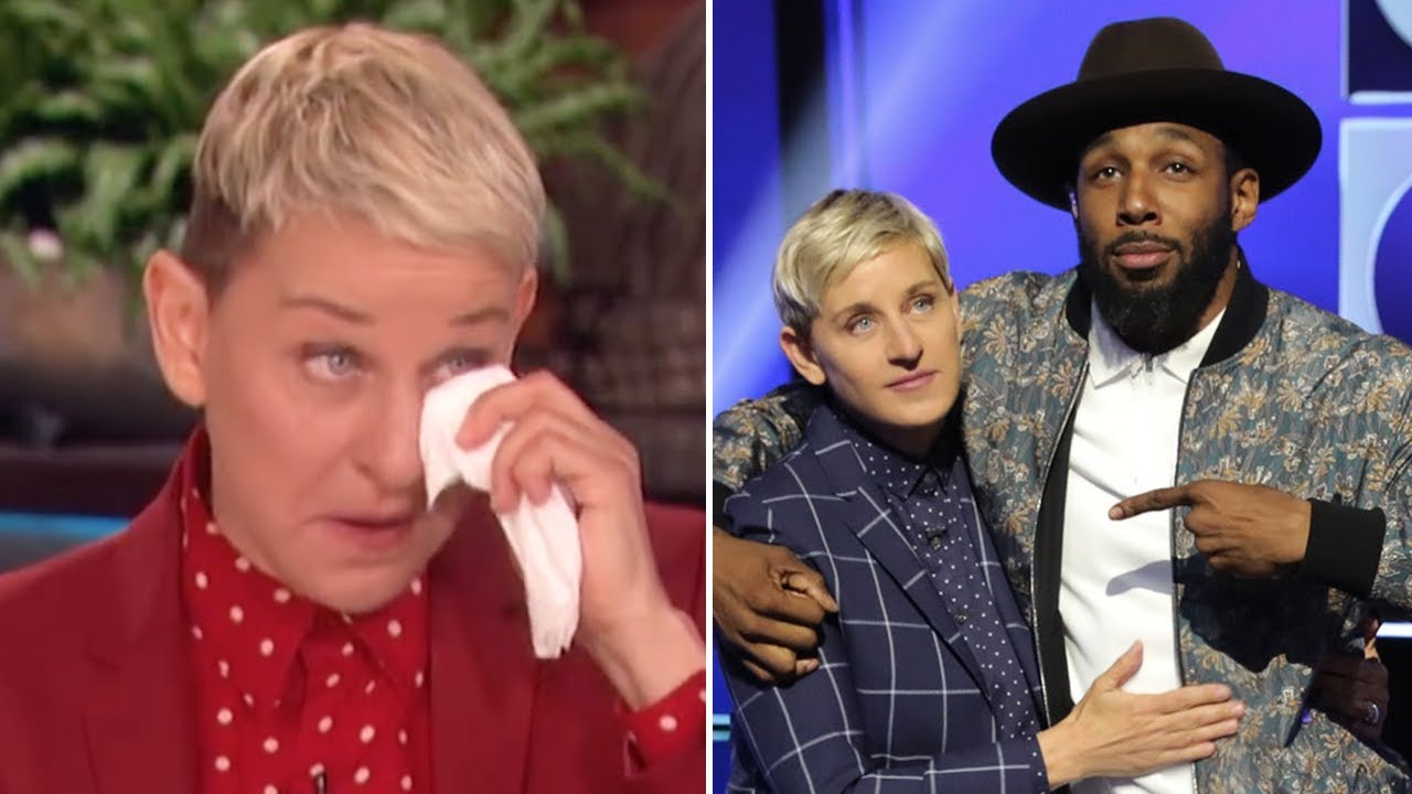 Ellen DeGeneres Breaks Down In Tears During Emotional Speech About DJ ...