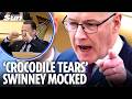 Furious John Swinney Mocked For Crocodile Tears After Accusation He 