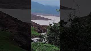 Koyna River Beginning Point from Ozode Waterfall Video made on 2023 July 3