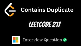 LeetCode - 217. Contains Duplicate || [Python] ✅ || Beginner-Friendly Logic || Fully Explained