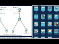 how to configure static and dynamic routing in cisco packet tracer