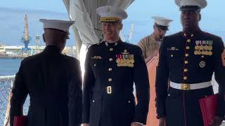 Retirement Ceremony for Colonel Stacey L. Taylor, USMC