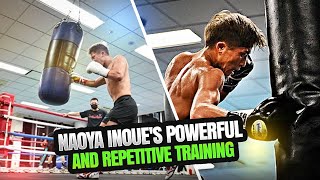 Naoya Inoue's Powerful & Repetitious Training  Full Breakdown | Boxing arena
