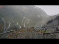 Mit dem Motorrad am Stilfser Joch bei Regen und Unwetter