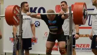 WC Powerlifting 2015 - Dmitry Inzarkin - 380kg squat