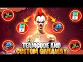 Freefire Live Custom Giveaway| FF Live