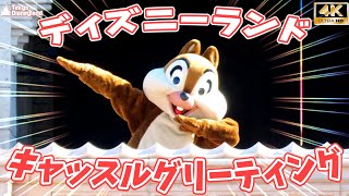 【４K】ミッキー＆フレンズのキャッスルグリーティング/東京ディズニーランド/Tokyo Disneyland