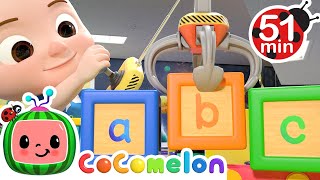 ABC Song with Building Blocks - CoComelon | Kids Cartoons & Nursery Rhymes | Moonbug Kids
