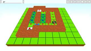 Path Finding Simulation - Map D - Test 2