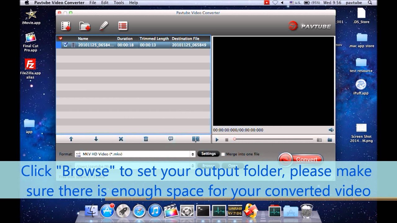 How To Convert Hd Mts M2ts M2t And Ts Files To Hd Mkv On Mac