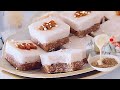 You won’t believe how tasty this gingerbread cheesecake bites… اروع قطع تشيز كيك ببهارات الزنجبيل