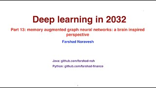 Part 13: memory augmented graph neural networks: a brain inspired perspective