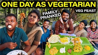 NEW YEAR CELEBRATION !! Vegetarian VS Non-Vegetarian Family Fun 😆