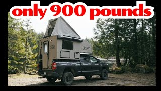 900lb light weight truck camper : Scout Campers
