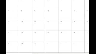 Free 2016 Monthly Calendar Printable
