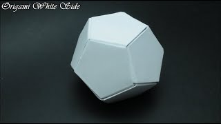 How to make a snowball out of paper. Origami