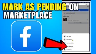 How To Mark As Pending On Facebook Marketplace (2026) (New Update)
