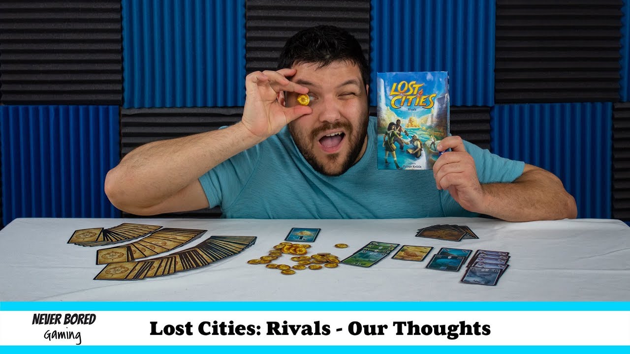 Lost Cities Rivals Our Thoughts Board Game Youtube