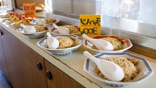 Japanese people eat tempura udon for breakfast! Self-service Sanuki udon in Kagawa