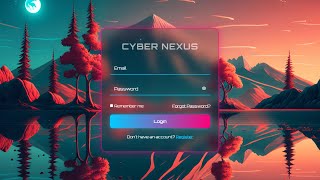 Modern login form Using only HTML & CSS Transparent Login Form | With Source Code |#webdesign #css