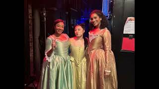 Deonte Goodman, Lencia Kebede, Nikisha Williams, Kendyl Sayuri Yokoyama The Schuyler Sisters 12/9/23