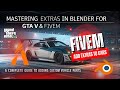 How to Add Extras to Cars in Blender for GTA V & FiveM | Full Tutorial (Spoilers, Lightbars, More!)