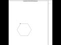 Python Turtle - Draw a hexagon⬢