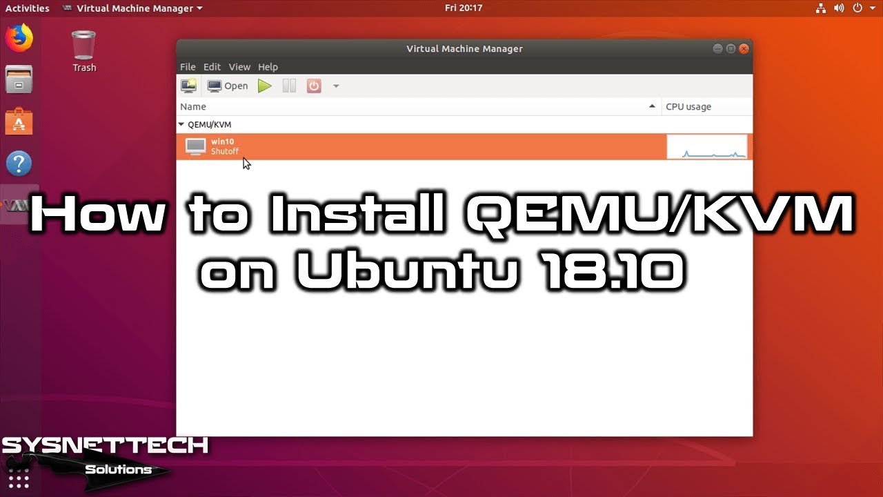 How To Install QEMU/KVM On Ubuntu 18.10 | Run Windows On Ubuntu ...