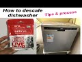 How to descale dishwasher/IFB essentials descale/monthly maintenance of dishwasher/IFB Neptune VX