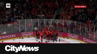 Edmontonians ecstatic after Oilers captain seals Canada’s 4 Nations victory over USA