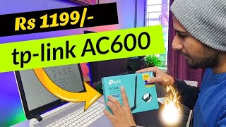 TP Link PCIE WiFi Card AC600 Dual Band Install, Review, Speed Test