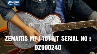 Top Shelf Guitars   Zemaitis MFJ 101 NT Serial No : DZ000240