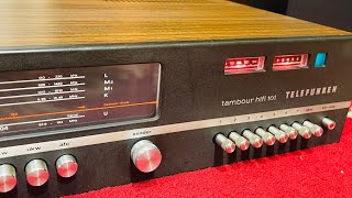 Ampli Đức Telefunken Tambour 101_Khắc tinh những cặp loa độ nhạy thấp_Đánh Loa Âu \u0026 Tannoy mềm nhũn!