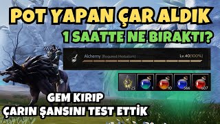 RISE ONLINE POT YAPAN ÇAR SATIN ALDIK | 40 LV ALCHEMY | 1 SAATTE NE BIRAKTI | GEM KIRDIK