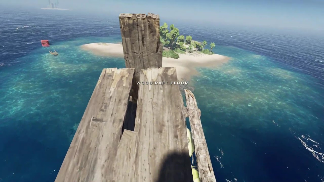 Stranded Deep Flying Raft Glitch Youtube