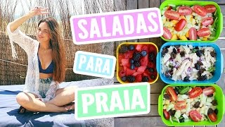 PRAIA - SALADAS SAUDAVEIS | ELANCYL SUMMER CHALLENGE | A Maria Vaidosa