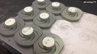 Quy trình đúc bánh công tác bơm cao áp (Impeller Pump casting)