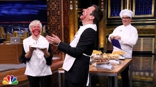 Face-Stuffing Contest with Glenn Close
