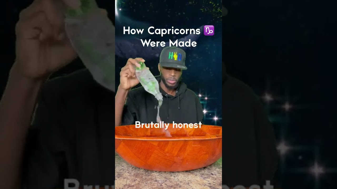 How Capricorns Are Made Shorts Youtube