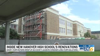 A look inside New Hanover High School’s renovations as county leaders mull over future of buildin...