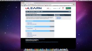 uLearn Help: How to find Pre and post Course Resources