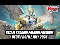 Shadow Rez -  Cardfight Vanguard Premium Deck Profile July 2024