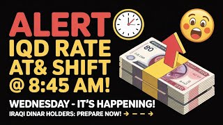 IQD Holders 💥 Critical Rate Adjustment Incoming This Wednesday – Full Details Inside!