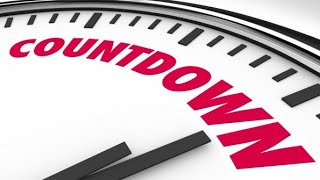 Count down program using graphics in C