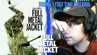 Full Metal Jacket (1987) Jordan's First Time Watching/Movie Reaction "Beyond impressed !"