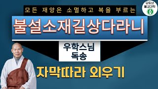 [불설소재길상다라니] 우학스님 독송