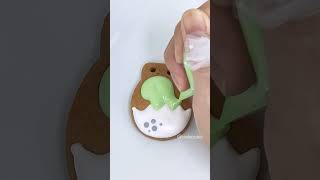 ::::恐龍蛋:::: #侏羅紀恐龍 #Dinosaur #diy #handmade  #cookies #cindycookie #辛蒂庫奇