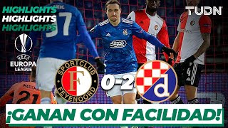 Highlights | Feyernood 0-2 Dinamo Zagreb | Europa League 2020/21 - J5 | TUDN
